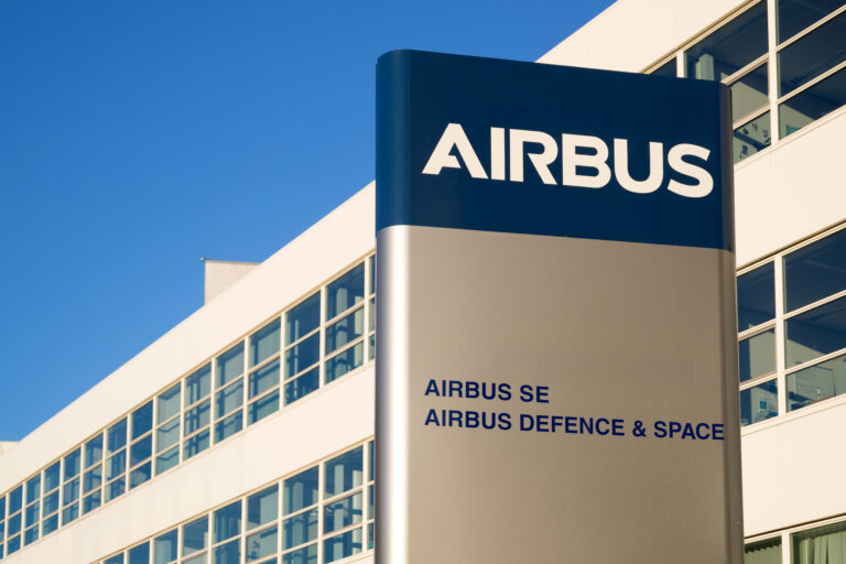 Leiden,,the,netherlands, ,july,5,,2019:,airbus,headquarters.,airbus